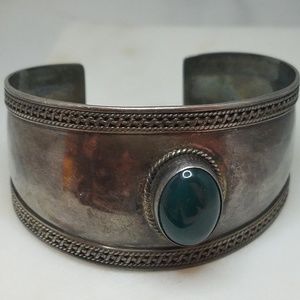 Jewelry - Sterling Malachite Cuff Jewelry - Sterling Malachite Cuff